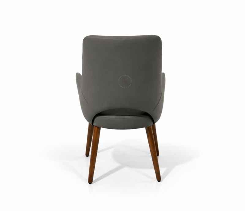 Image 7 for 689 6 Seater Imported Marble Dining Set with Premium Leatherette Upholstery (WH)