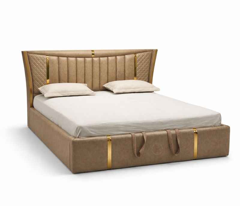 Image 4 for Zury King Sized Bed with Hydraulic Bed Box