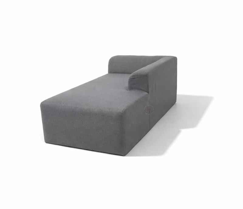 Image 9 for Sofa-05 Lounger Seater Linen Cotton Fabric (WH OTD)