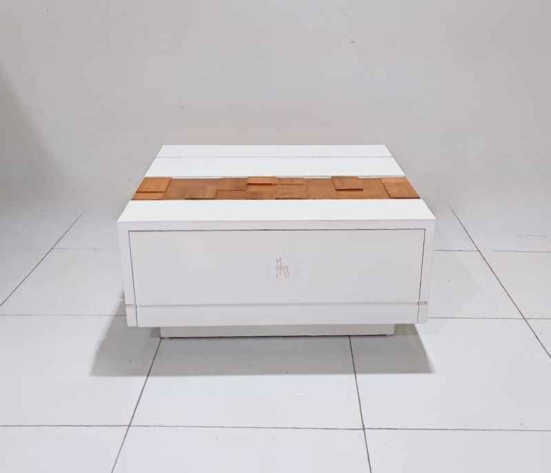 Image 3 for Center Table New Wooden And Pu Top (WH OTD)