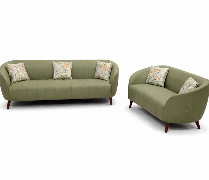 Image 4 for Rolex Sofa 3+2 Seater Suede Fabric  (BSK OTD)