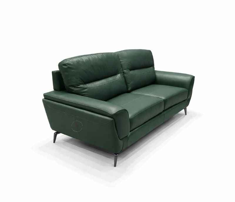 Image 4 for JH 317 Sofa (Green) 3+2 Seater Body Touch Leather  (EC)