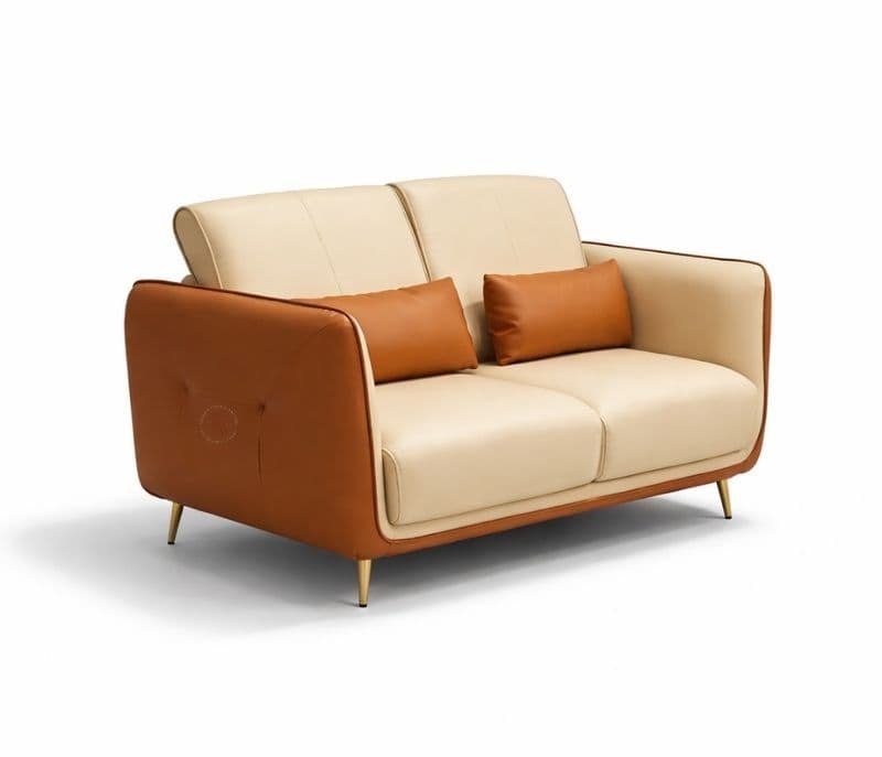 Image 7 for Intruder Modern Sofa  3+2 Seater Leatherette (Brown) (HYD)(BWD)