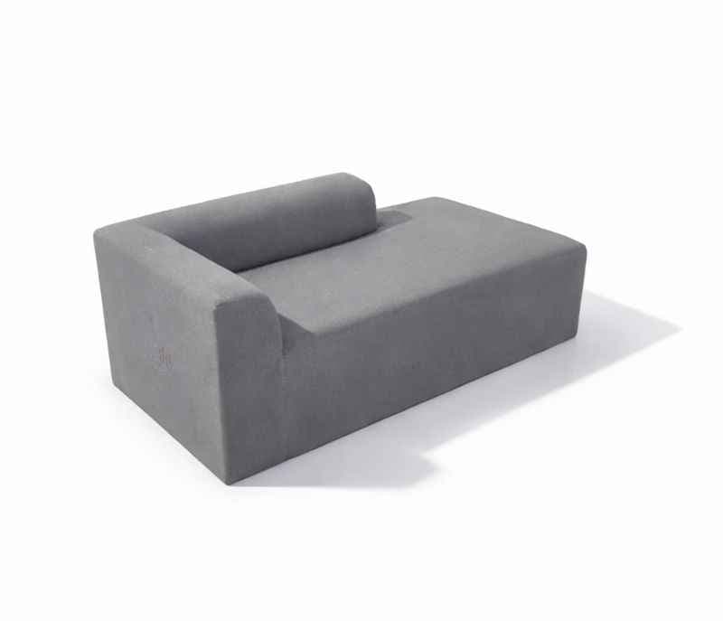 Image 10 for Sofa-05 Lounger Seater Linen Cotton Fabric (WH OTD)