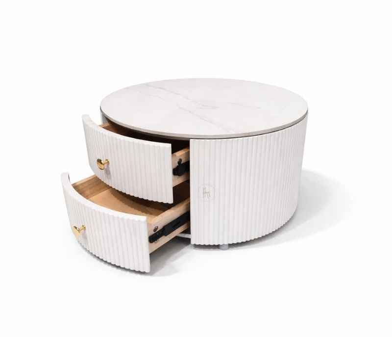 Image 7 for 605 Centre Table Ceramic Top With Storage  (HYD)