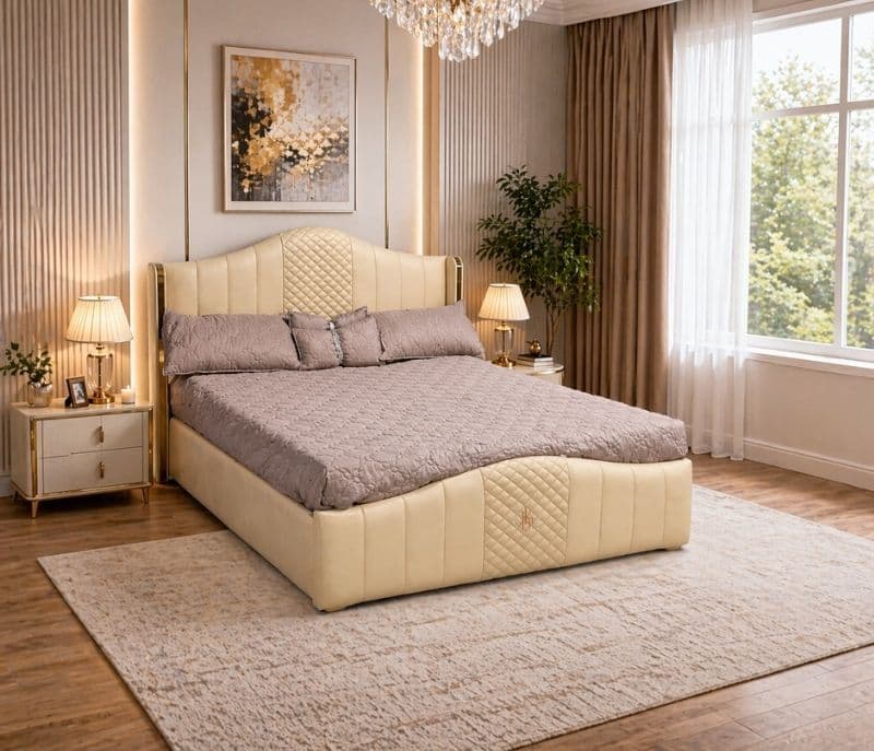 Hilton Cot Queen Size With 4 Drawer (WF OTD)