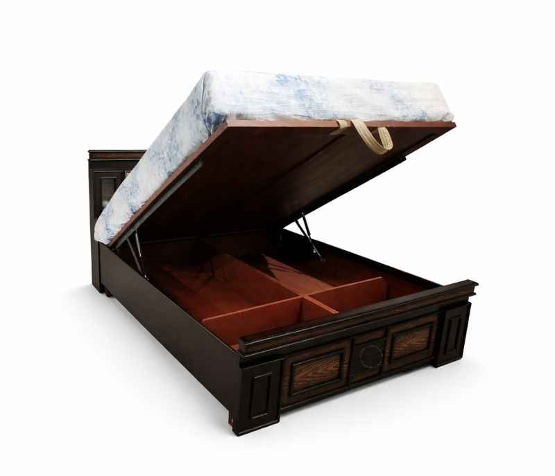 Image 5 for Light Cot Queen Size Box With Hydraulic Storage