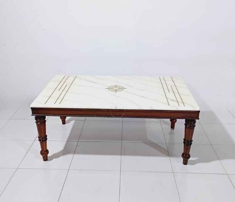 Image 5 for Double-Handle-1+6 Dining Set Marble Top (BTM OTD)