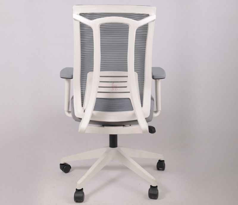 Image 7 for Twister MB White Ergonomic High-Back Mesh Office Chair  Adjustable Height  Revolving Study Work from Home Chair (WFH)/Computer Desk Chair  Back Lumbar Support  Ergonomic Chair  Tilting  Arm Support