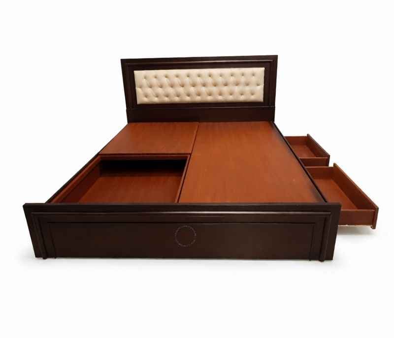 Image 6 for Beading Cot King Size With Storage  (EC)(BWD)(WF)(BS-BTM)