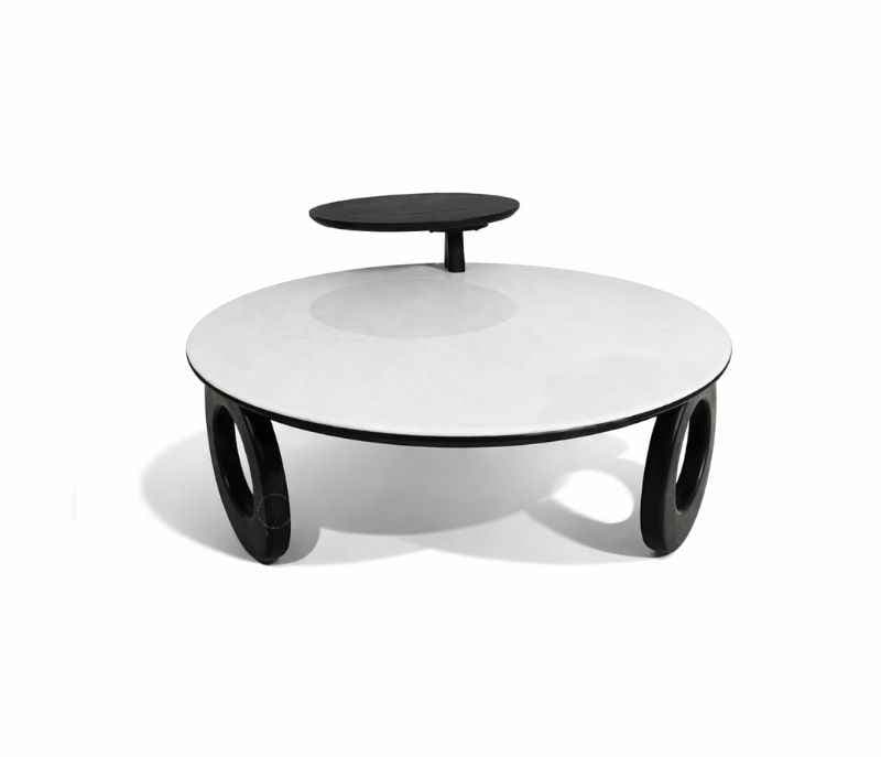 Image 5 for 9926 Centre Table Marble Top And Wood Combination