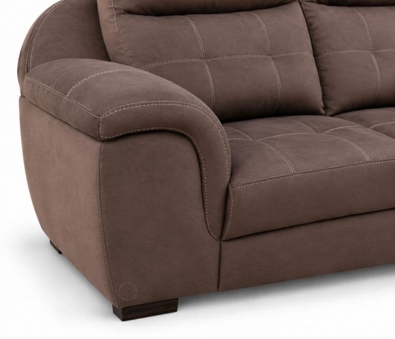 Image 5 for Zenhit L-Shape Sofa Solid Neem Wood (ZAM) (OWD)