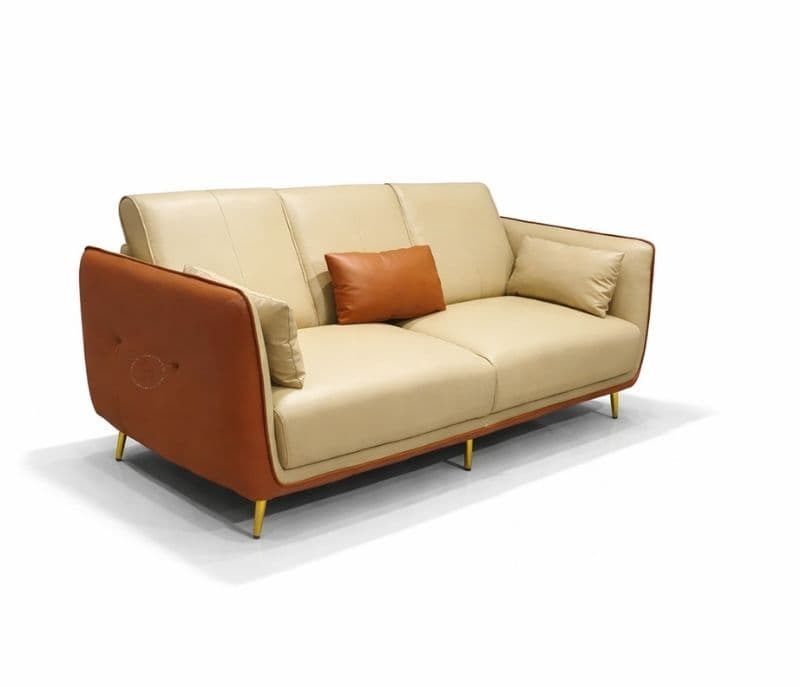 Image 3 for Intruder Modern Sofa  3+2 Seater Leatherette (Brown) (HYD)(BWD)