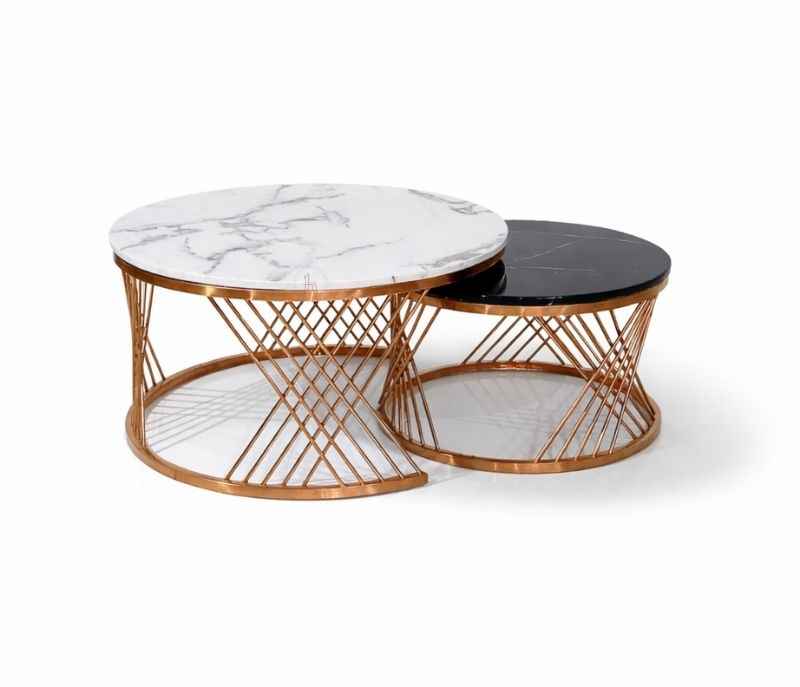 Center Table E-83-Rose Gold 1+1 (SKN OTD)