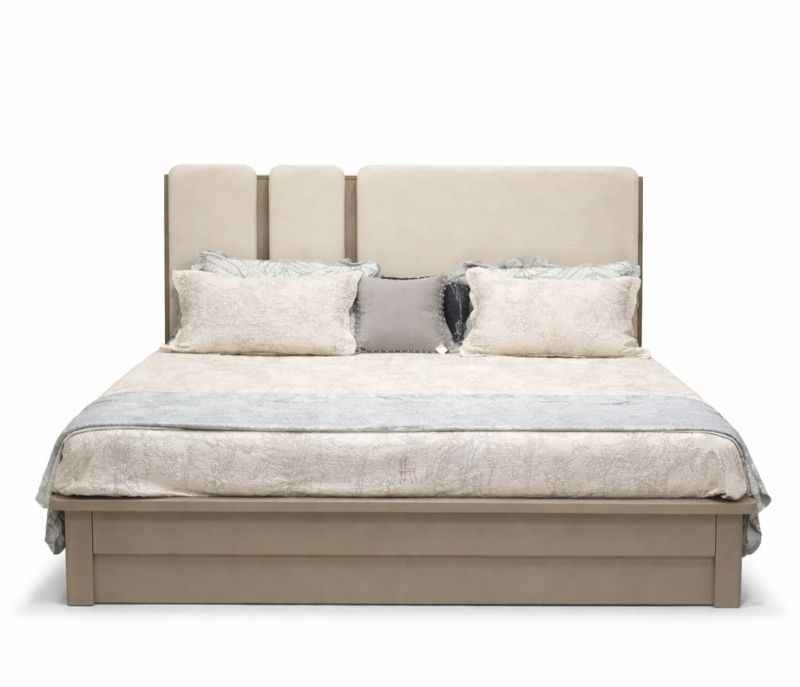 Image 4 for 21006 Bedroom Set King Size 72x78 With Hydraulic Storage + 2 Bed Side Table + 4 Door Wardrobe  (WF OTD)