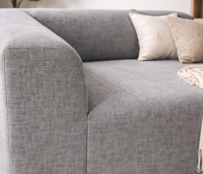 Image 5 for Sofa-05 Lounger Seater Linen Cotton Fabric (WH OTD)