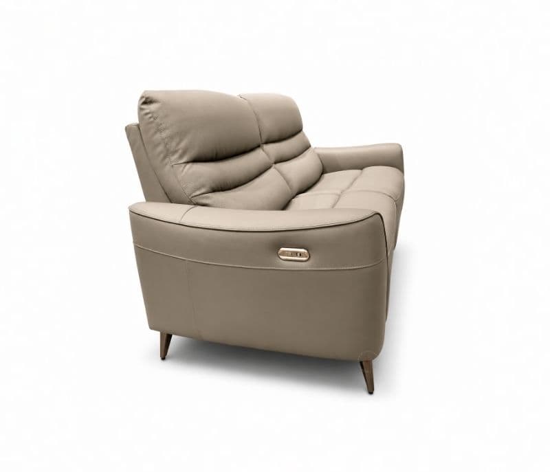 Image 10 for 6655  Electric Recliner 3+2 Leather Half