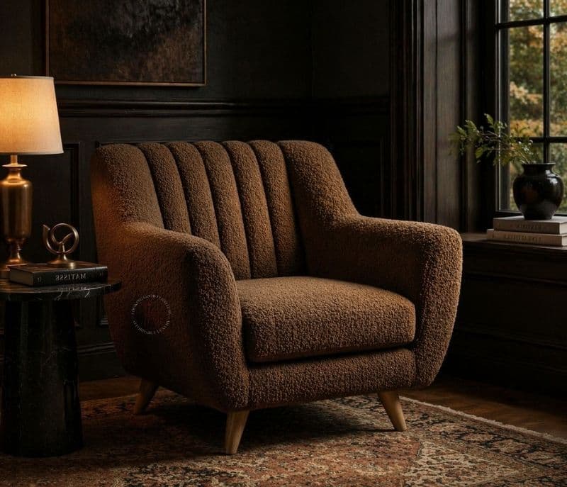 Archimedes Lacie | Accent Chair Buckle Fabric (ARC)