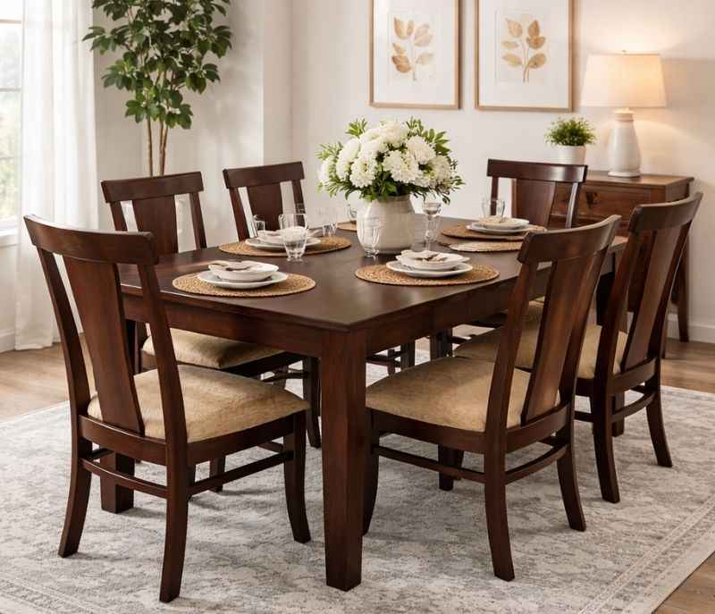 Lime Dining Set 1+6 (BWD OTD)