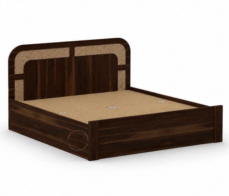 Image 5 for Casa Full Lifton Sheesham Wood Bed With Hydraulic Storage(WI)