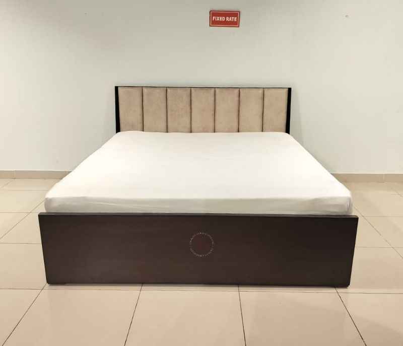 Image 3 for Patty cushion cot King SIZE With Hydraulic Storage (BSK OTD)