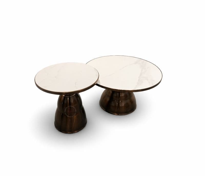 Image 3 for Centre Table 1 With Ceramic Top And Metal Base (HYD)
