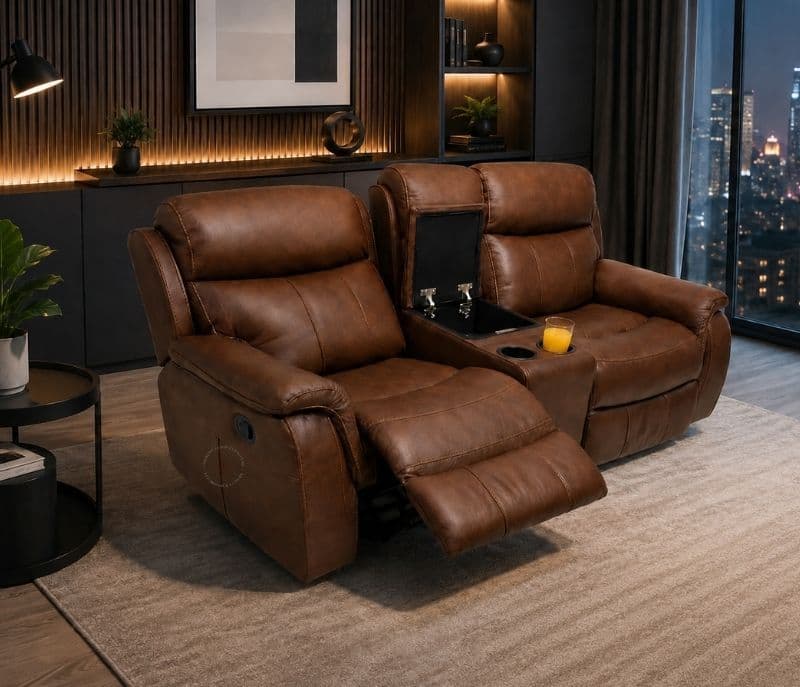 Image 6 for UXW9020M Prime Seating Colleotion 2 Seater Body Touch Leather