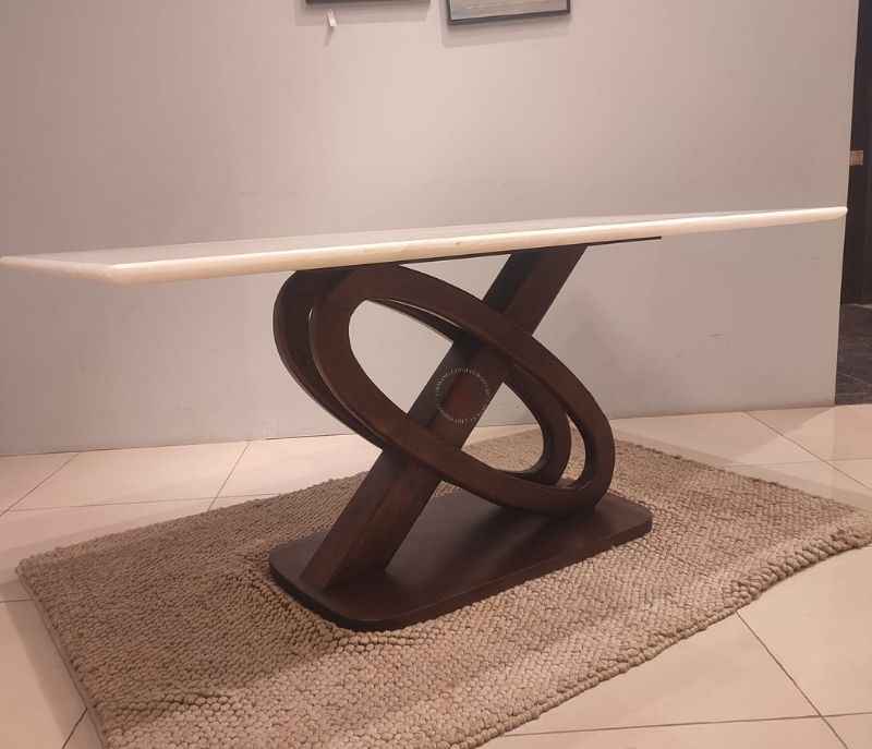 Image 5 for DT 52 / DC 369 With Onyx Marble 1+6 Chairs Dining Set (WF OTD)