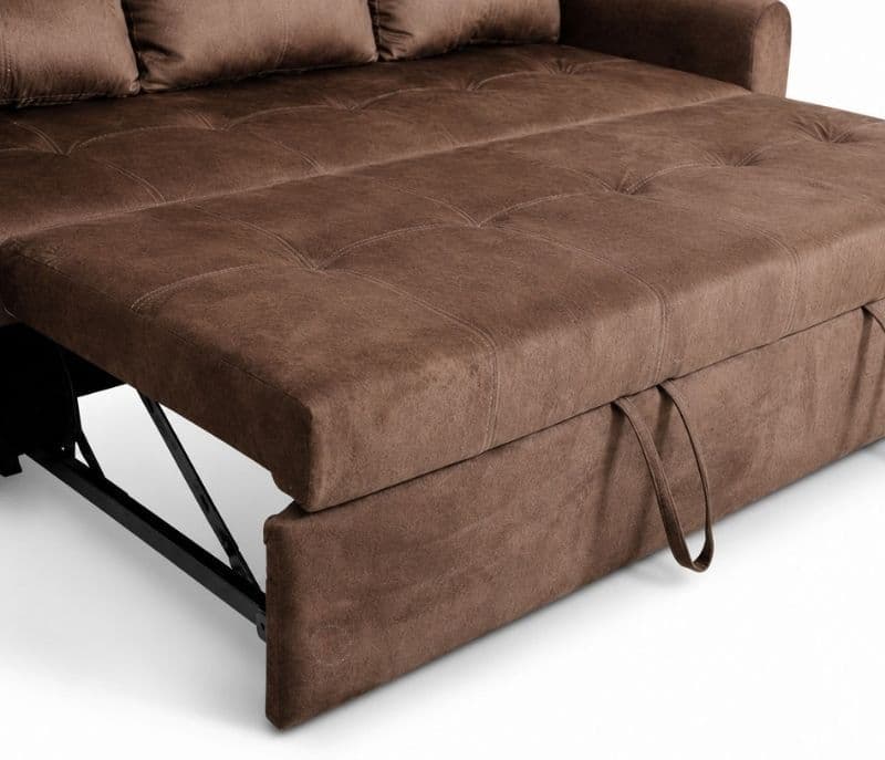 Image 5 for Carprese 3 Seater Sofa Cum Bed Solid Neem Wood (ZAM) (OWD)