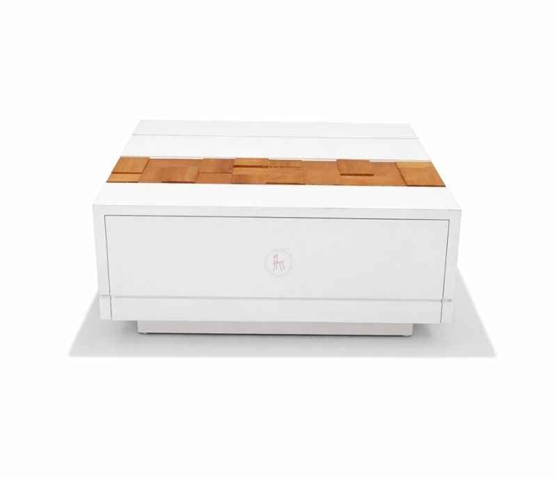 Image 3 for Center Table New  With Wooden And Pu Top And Base (WH OTD)