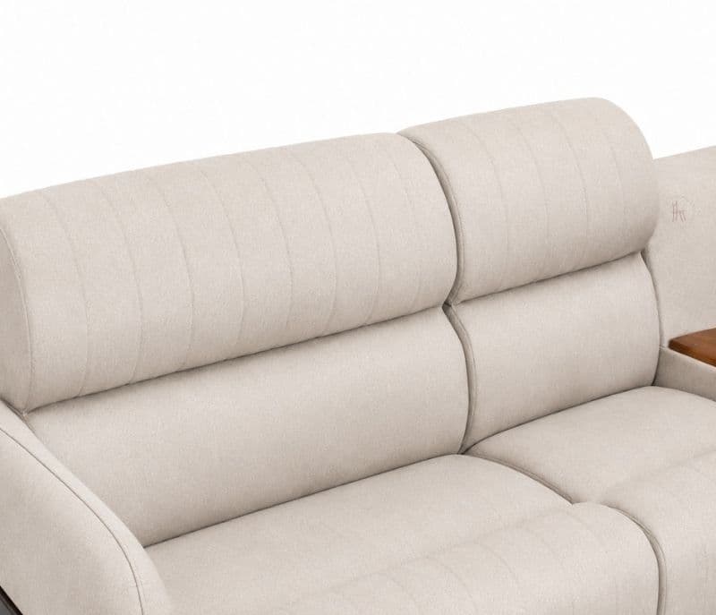 Image 3 for Norway L-Shape Sofa Solid Neem Wood (ZAM) (OWD)