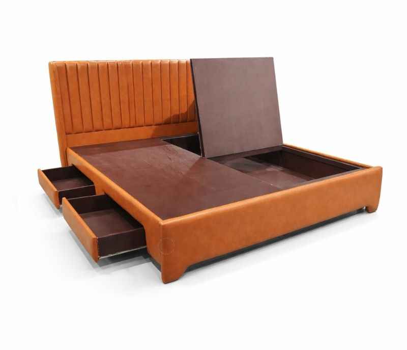 Image 6 for Full Cushion King Size With Manual Storage One Side Drawer & One Side Top Lifting  BS-(CP)