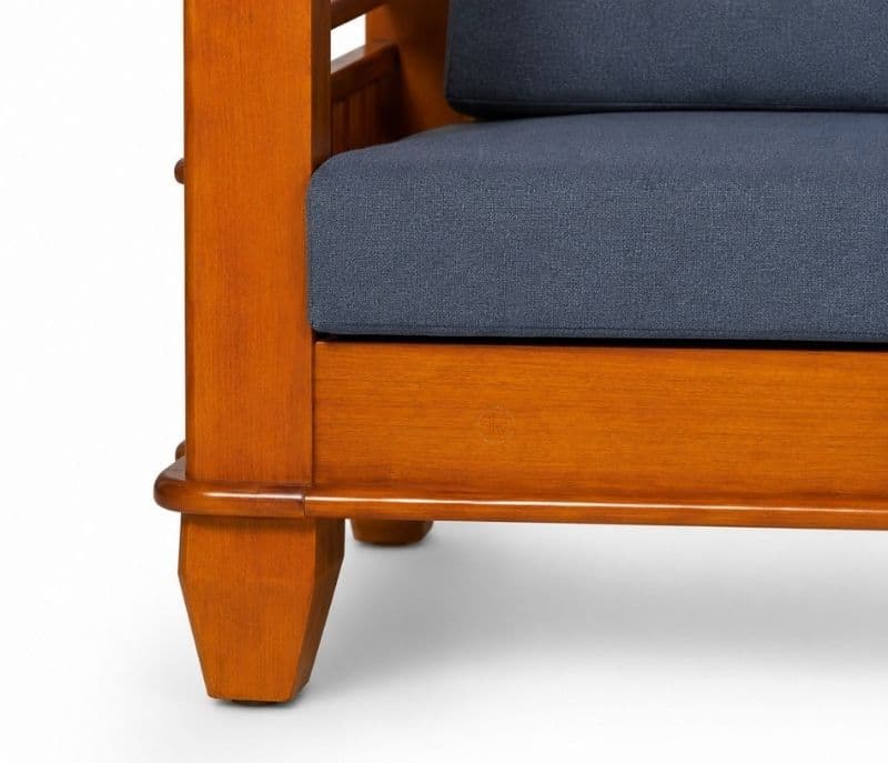 Image 5 for Emrald Sofa 3+1+1 Seater Solid Rubber Wood (ZAM) (OWD)