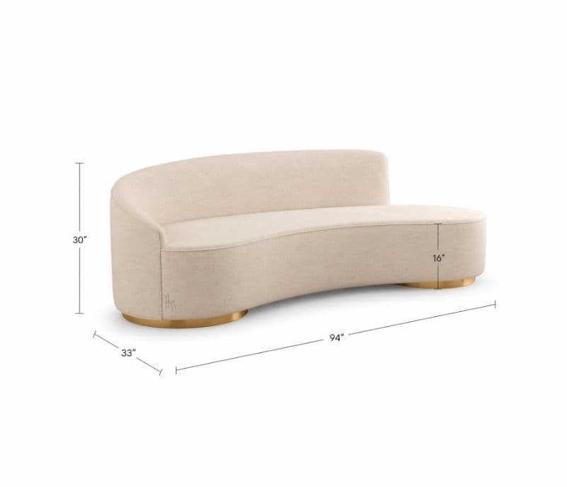 Image 2 for Osbert Premium Curved Sofa