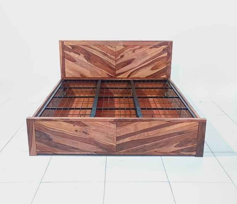 Image 3 for V Grove King Bed WIth Storage (WH OTD)