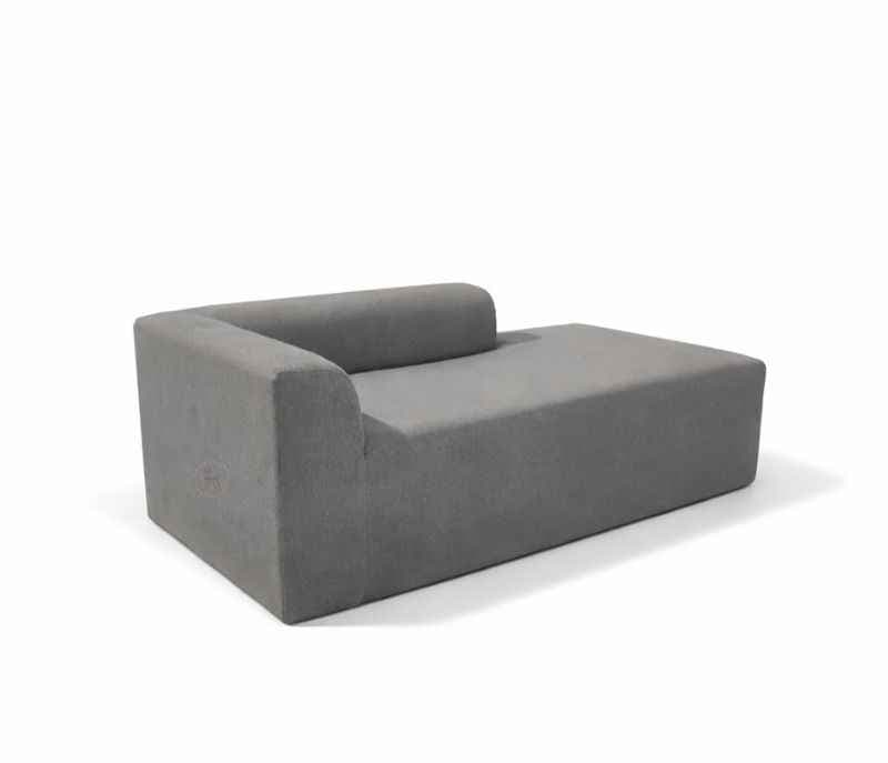 Image 11 for Sofa-05 Lounger Seater Linen Cotton Fabric (WH OTD)