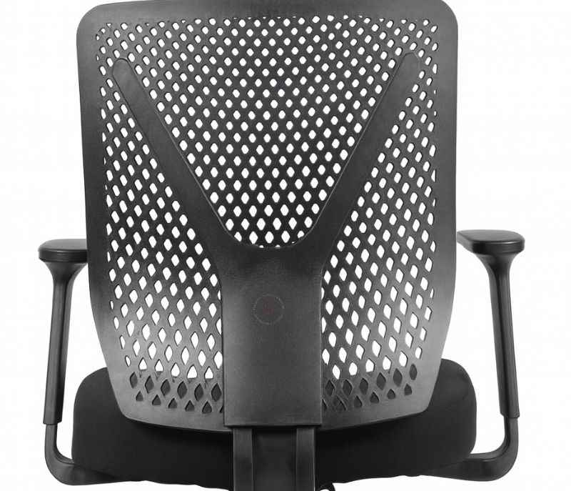 Image 7 for Leo Black Mesh Office Chair Adjustable Height  Revolving Study Work from Home Chair Computer Desk Chair