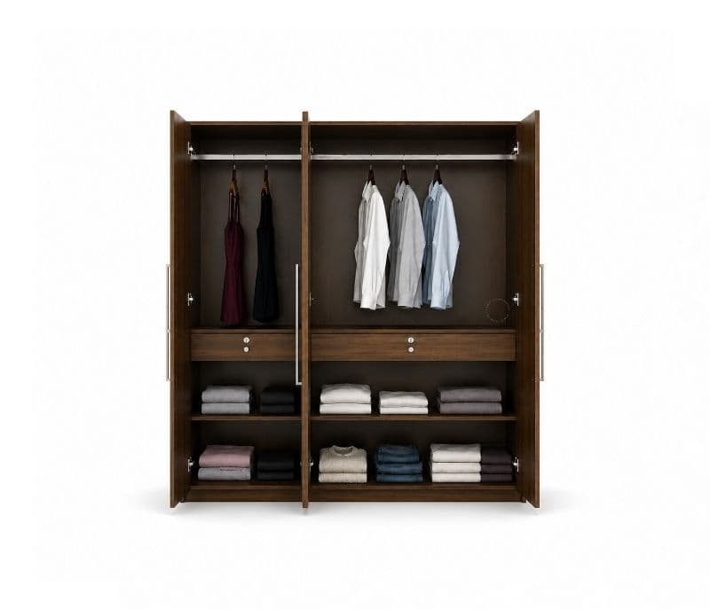 Image 5 for Curv 3 Door Wardrobe Engineered Wood (WI)