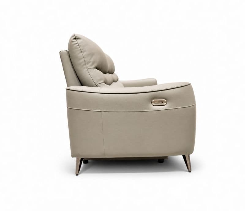 Image 11 for 6655  Electric Recliner 3+2 Leather Half