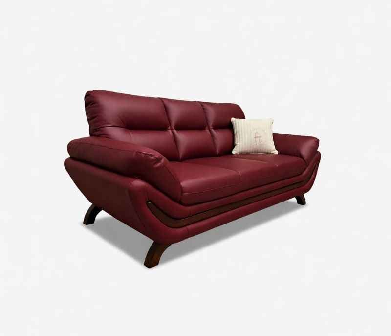 Image 5 for Florida  3+2+1 Seater Sofa Leather (Marron) (LGB)(BS-EC)