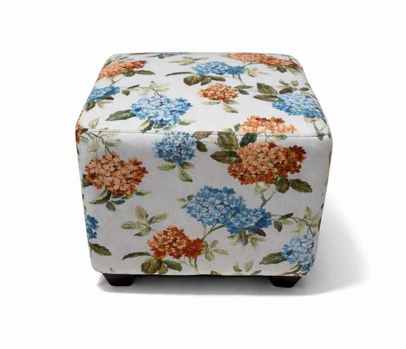 Image 9 for Wing Chair+Ottoman Velvet Fabric