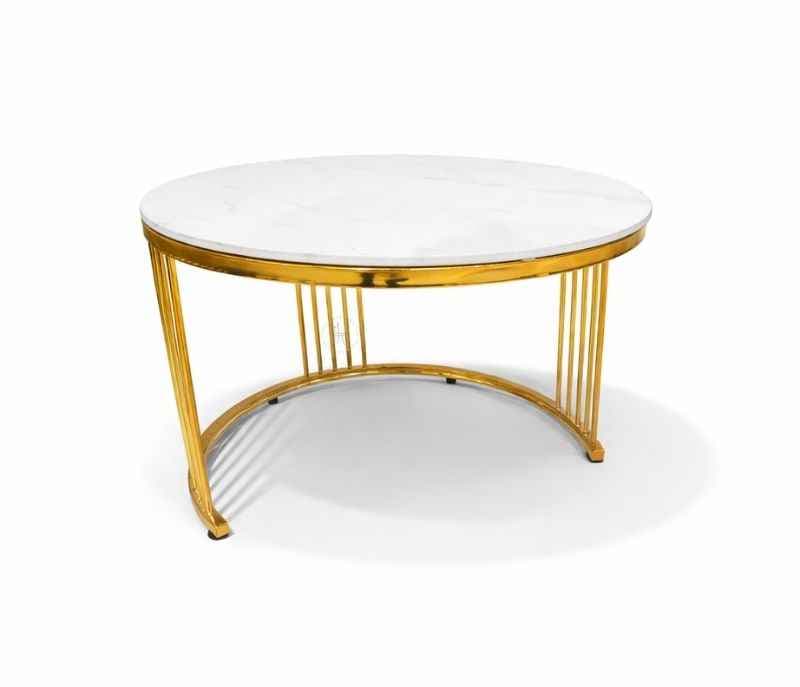 Image 9 for 605 Centre Table Ceramic Top With Storage  (HYD)