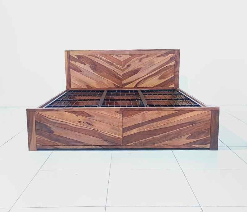 Image 8 for V Grove King Bed WIth Storage (WH OTD)