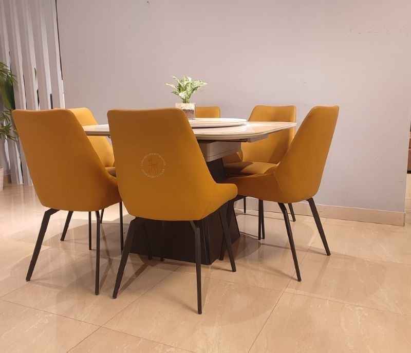 Image 8 for DT 6177/DC 971 1+6 Dining Set Marble Top (WF OTD)