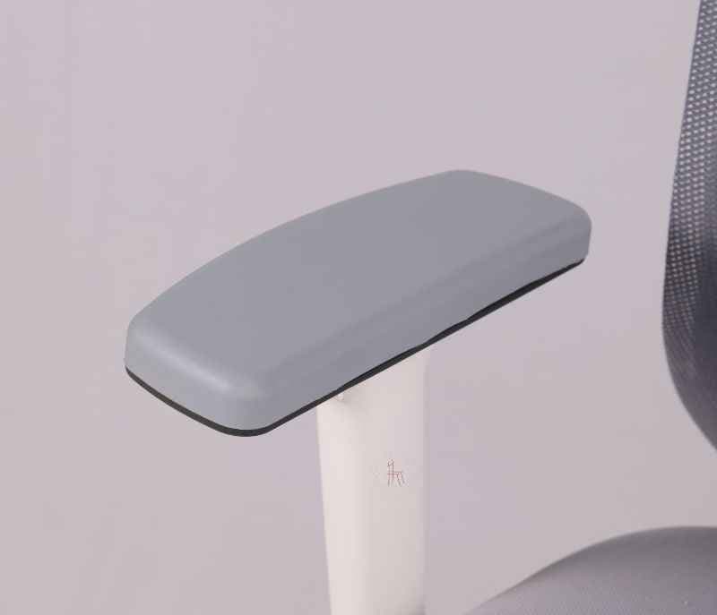 Image 9 for Hawk HB Grey White  Ergonomic High-Back Mesh Office Chair  Adjustable Height  Revolving Study Work from Home Chair Computer Desk Chair  Back Lumbar Support  Ergonomic Chair  Tilting  Arm Support