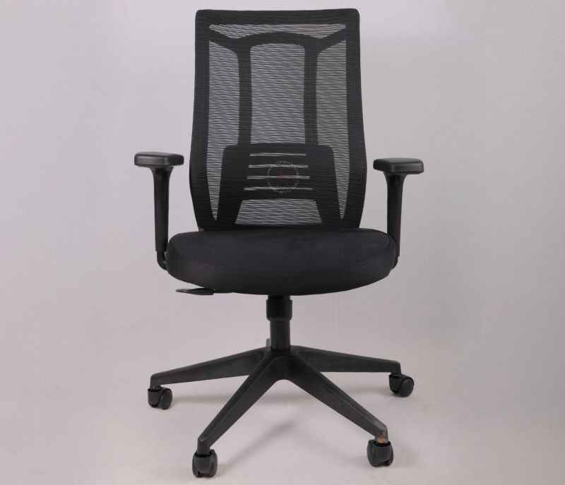 Image 3 for Twister MB Black Ergonomic High-Back Mesh Office Chair  Adjustable Height  Revolving Study Work from Home Chair (WFH)/Computer Desk Chair  Back Lumbar Support  Ergonomic Chair  Tilting  Arm Support