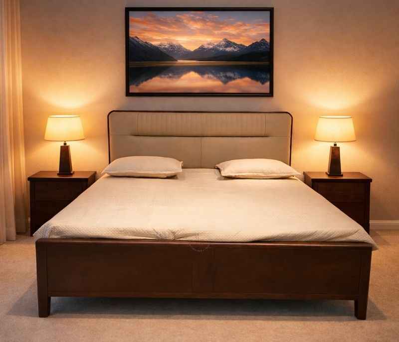 Chesnut Cot 5X6.5 Without Storage Queen Size (WF OTD)