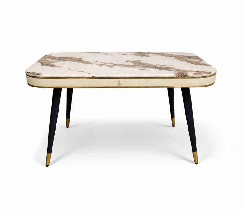 Image 8 for C-140/SY97 Marble With Ms Powder Coated Base With Chairs Leatherette Upholstery (BWD)