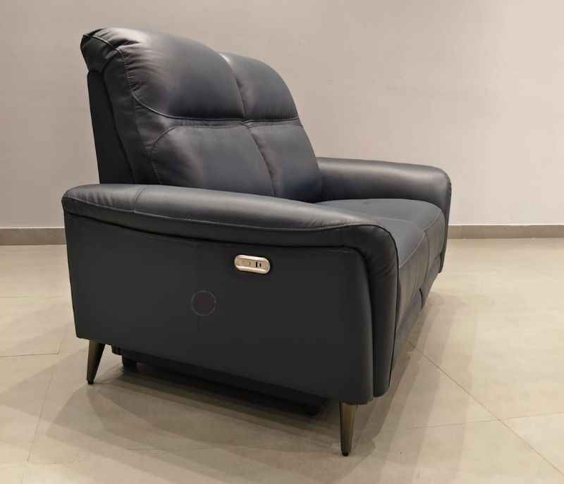 Image 9 for 6664 Electric Recliner Leather Half 3+2 (CP)(EC)