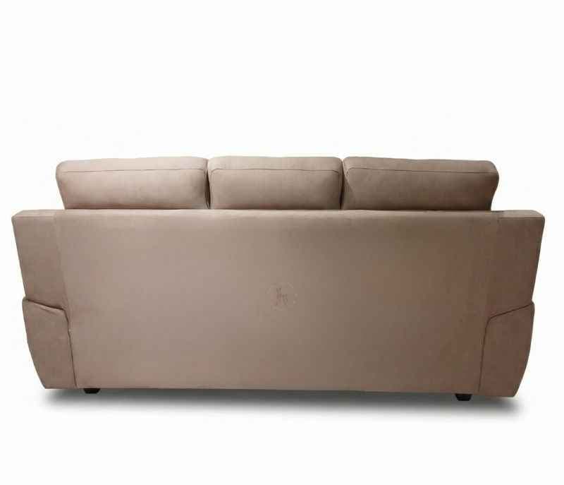 Image 8 for Atlas Comfort Sofa 3+2+1 Seater Velvet Suede Fabric Brown